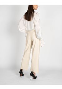 Pinko Spodnie "Accalcare" | 1V10LB Y7MN | Accalcare Pantalone | Kobieta | Beżowy. Stan: podwyższony. Kolor: beżowy. Materiał: skóra ekologiczna #2