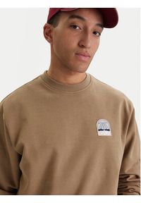 RVCA Bluza Palm Crest EVYSF00141 Beżowy Boxy Fit. Kolor: beżowy. Materiał: bawełna #4