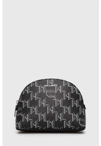 Karl Lagerfeld kosmetyczka kolor czarny. Kolor: czarny #1