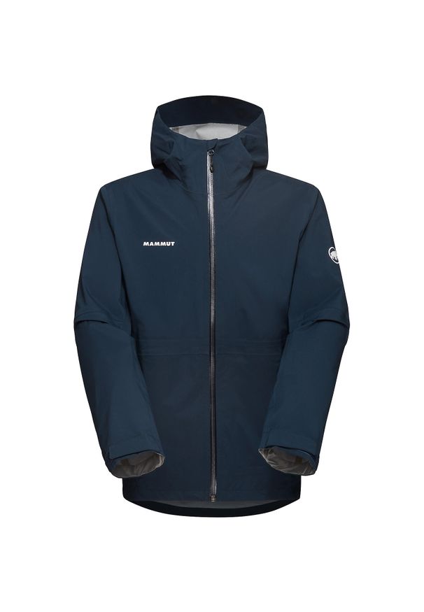 Kurtka przeciwdeszczowa męska Mammut Linard Guide HS Hooded Jacket. Kolor: niebieski