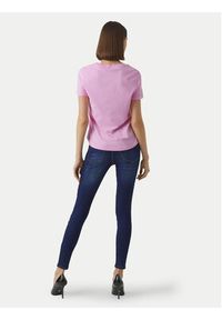 Vero Moda T-Shirt Paula 10243889 Różowy Regular Fit. Kolor: różowy. Materiał: bawełna #3