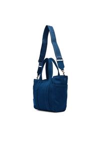 Calvin Klein Torebka Webbing Strap Canvas Small Tote LV04F3384G Niebieski. Kolor: niebieski #3