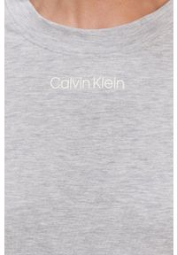 Calvin Klein Underwear Koszula nocna damska kolor szary. Kolor: szary. Materiał: dzianina. Długość: krótkie #2