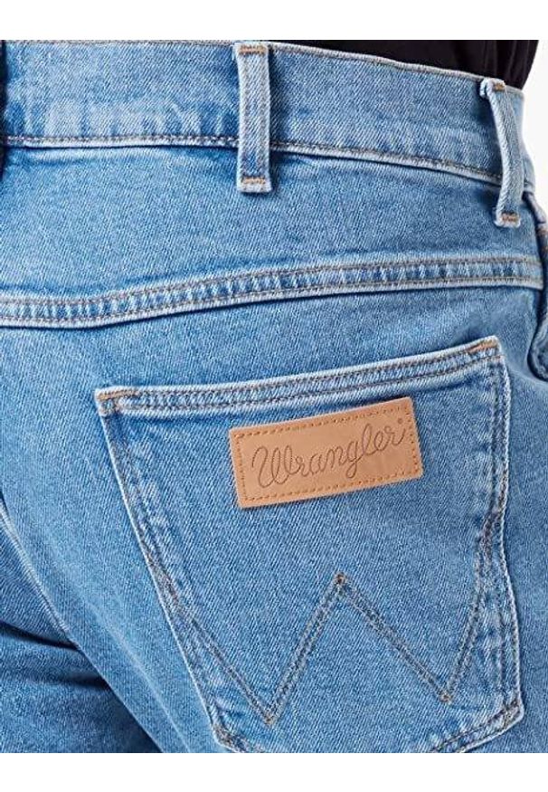 Wrangler - WRANGLER BRYSON MĘSKIE SPODNIE JEANSOWE MID RUN W14XKT30F 112145817