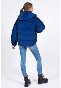 Lee - LEE PUFFER JACKET DAMSKA KURTKA PUCHOWA WASHED BLUE L56VMGLR. Materiał: puch #5