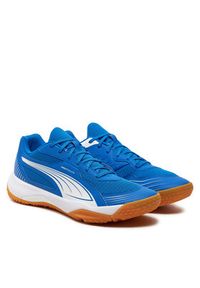 Puma Buty halowe Solarflash III 107850 03 Niebieski. Kolor: niebieski. Materiał: materiał