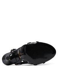 Just Cavalli Sandały 80RA3S50 ZSE62 Czarny. Kolor: czarny. Materiał: materiał #2