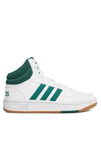 Adidas - Sneakersy adidas. Kolor: biały. Styl: vintage. Sport: koszykówka