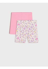 Sinsay - Kolarki 2 pack - fioletowy. Kolor: fioletowy. Materiał: bawełna #1