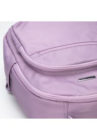 Wittchen - Damski plecak z nylonu mały. Kolor: fioletowy. Materiał: nylon. Styl: elegancki, sportowy #4
