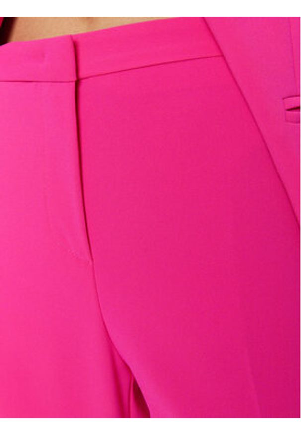 Pinko - PINKO Spodnie materiałowe Hulka 100054 7624 Różowy Regular Fit. Kolor: różowy. Materiał: syntetyk