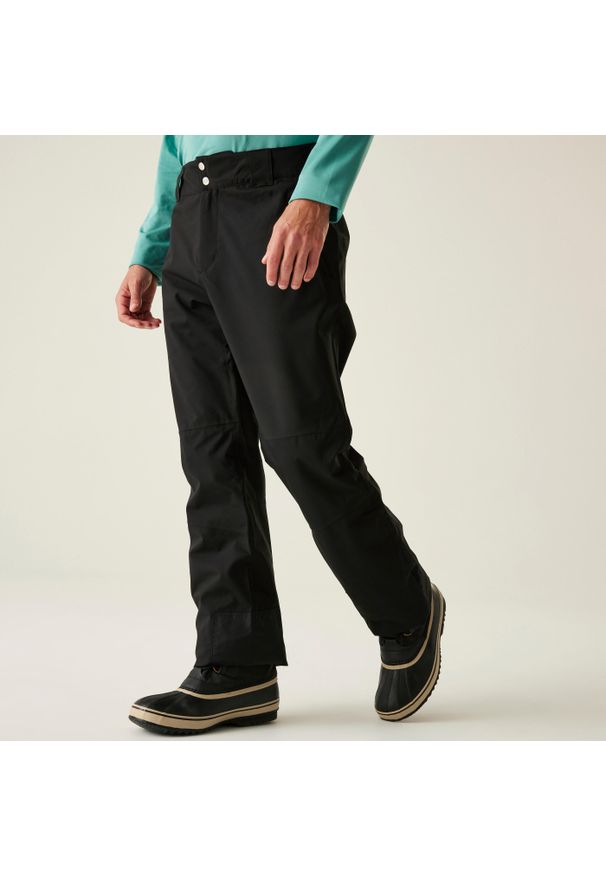 DARE 2B - Achieve II Męskie spodnie narciarskie. Kolor: zielony, wielokolorowy, brązowy, czarny. Materiał: poliester. Sezon: zima. Sport: narciarstwo