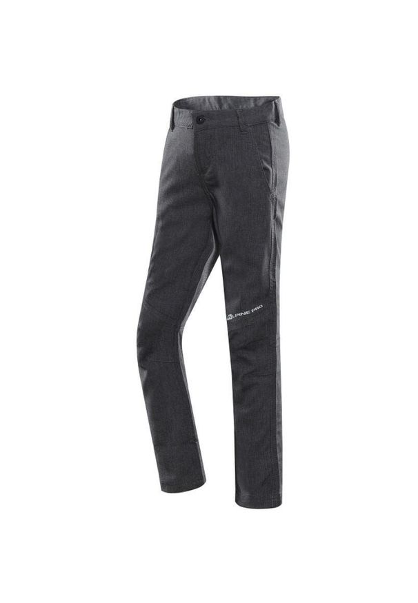 ALPINE PRO - Spodnie Softshell dla Dzieci Alpine Pro Platan 5 - Wodoodporne. Kolor: fioletowy. Materiał: softshell