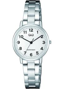 Zegarek Q&Q C65A-006P damski klasyczny biała tarcza cyfry .. Kolor: biały. Styl: klasyczny #1