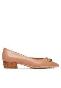 Hispanitas Czółenka HV264775 C007 Beżowy. Kolor: beżowy. Materiał: skóra #1