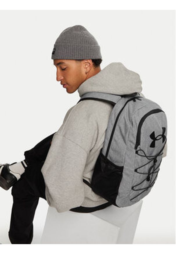Under Armour Plecak Hustle Sport 1364181012 Szary. Kolor: szary. Materiał: materiał. Styl: sportowy