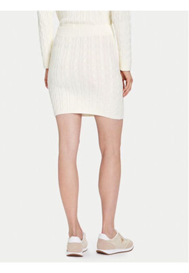 Guess Spódnica ołówkowa V5BD03 Z0572 Beżowy Regular Fit. Kolor: beżowy. Materiał: syntetyk