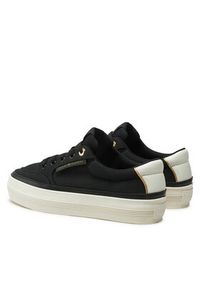 TOMMY HILFIGER - Tommy Hilfiger Sneakersy Essential Vulc Textile Sneaker FW0FW08323 Czarny. Kolor: czarny. Materiał: materiał #7