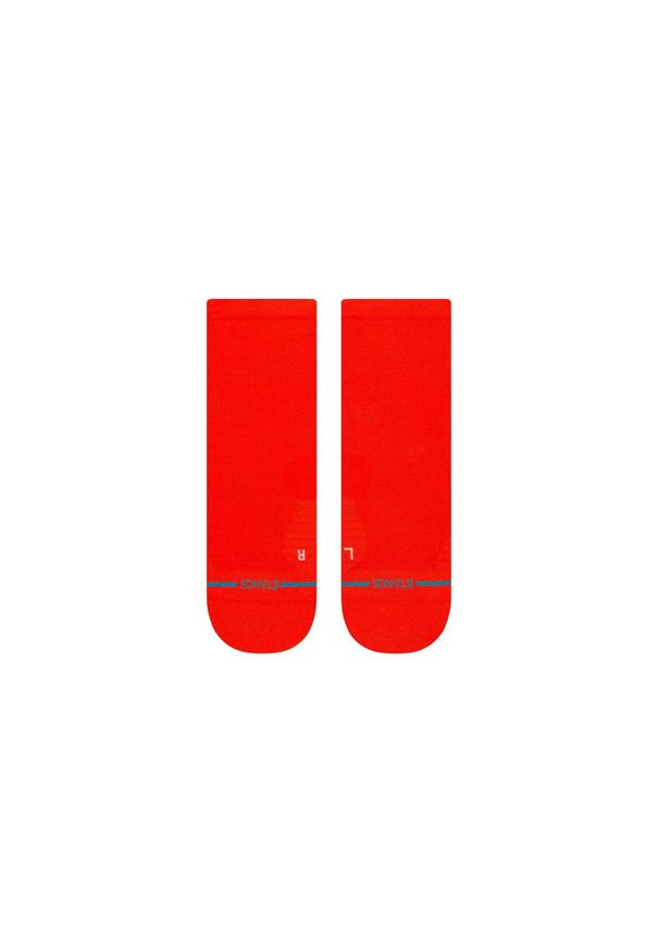 Skarpety biegowe Stance Red Ultra Qtr. Kolor: czerwony