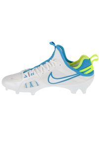 Nike - Buty piłkarskie korki męskie, Huarache 9 Varsity LAX SE FG. Kolor: biały. Materiał: materiał, tkanina, syntetyk. Model: Nike Huarache. Sport: piłka nożna