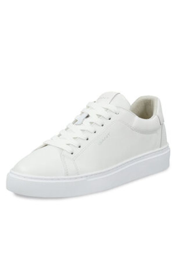 GANT - Gant Sneakersy 31631021 Biały. Kolor: biały. Materiał: skóra