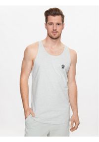 Jack & Jones - Jack&Jones Tank top Tulum 12234252 Szary Standard Fit. Kolor: szary. Materiał: bawełna