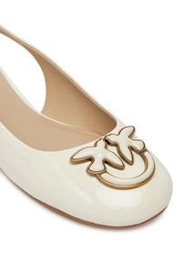 Pinko - PINKO Sandały Maggy 01 SD0247 E002 Écru. Materiał: skóra