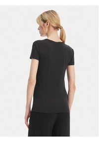 Emporio Armani T-Shirt EW000408 AF19024 UC001 Czarny Regular Fit. Kolor: czarny. Materiał: bawełna #5