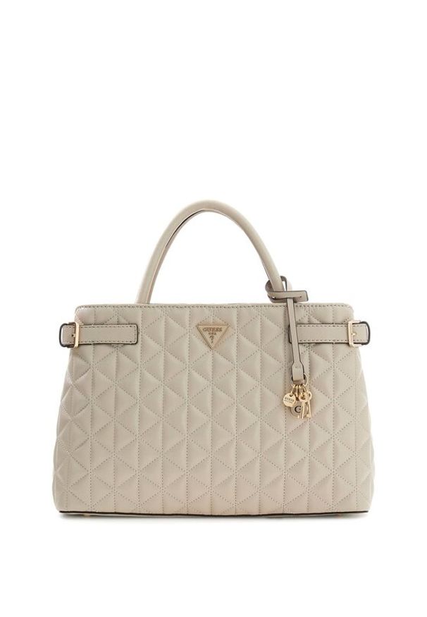 Guess Torebka Paisleigh HWQG98 83060 Beżowy. Kolor: beżowy. Materiał: skórzane