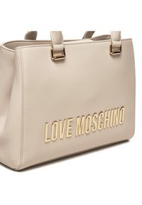 Love Moschino - LOVE MOSCHINO Torebka JC4022PP1LKD0110 Écru. Materiał: skórzane #4