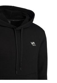 RVCA Bluza Va Essential AVYFT00328 Czarny Regular Fit. Kolor: czarny. Materiał: bawełna #2