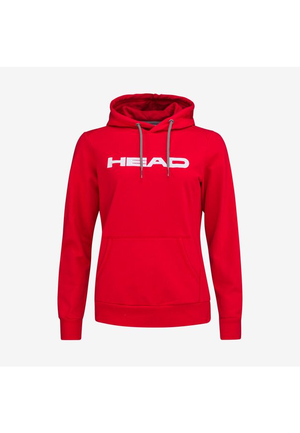 Head - Bluza z kapturem damska Club Rosie. Typ kołnierza: kaptur. Kolor: czerwony. Materiał: bawełna, materiał, tkanina, poliester