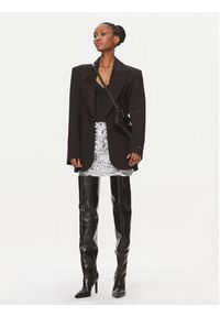 Herskind Spódnica mini 4945984 Srebrny Slim Fit. Kolor: srebrny. Materiał: syntetyk #3