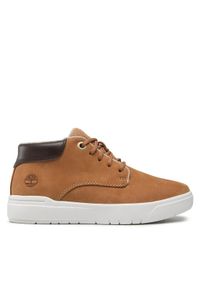 Timberland Sneakersy Seneca Bay Chukka TB0A5N5M2311 Brązowy. Kolor: brązowy. Materiał: nubuk, skóra