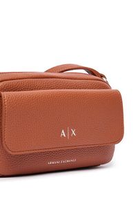 Armani Exchange Torebka XW001547 AF17019 U6048 Brązowy. Kolor: brązowy. Materiał: skórzane