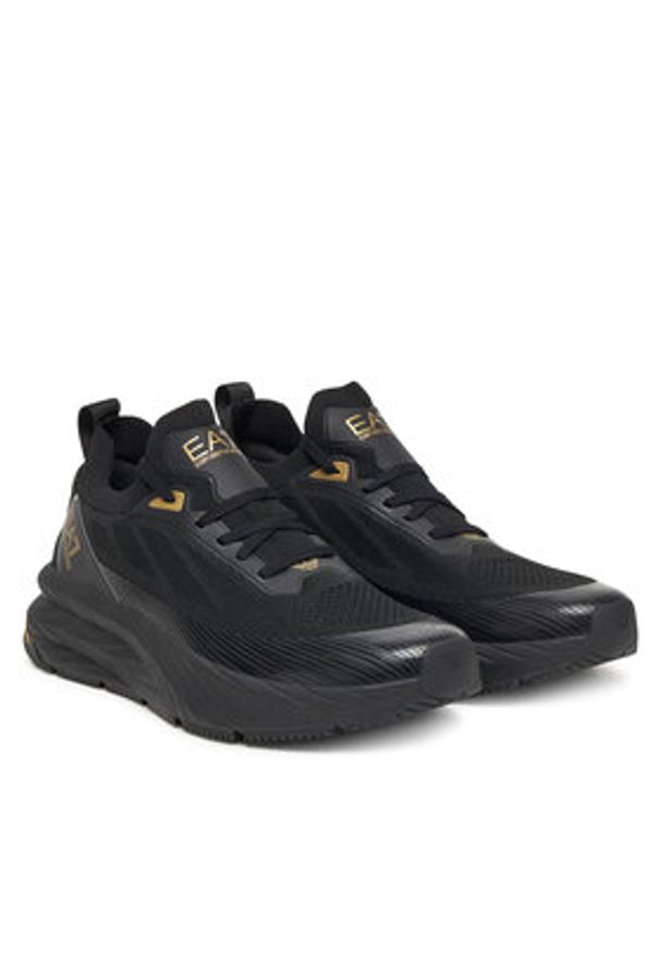 EA7 Emporio Armani Sneakersy 7X000343 AF18639 MC021 Czarny. Kolor: czarny. Materiał: materiał