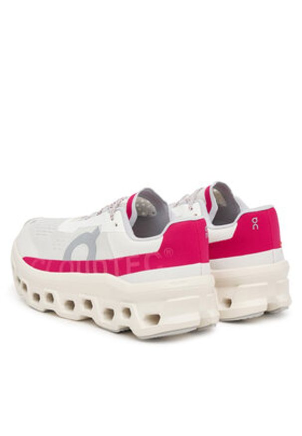 On Buty do biegania Cloudmonster 3WD1010 Biały. Kolor: biały. Materiał: materiał