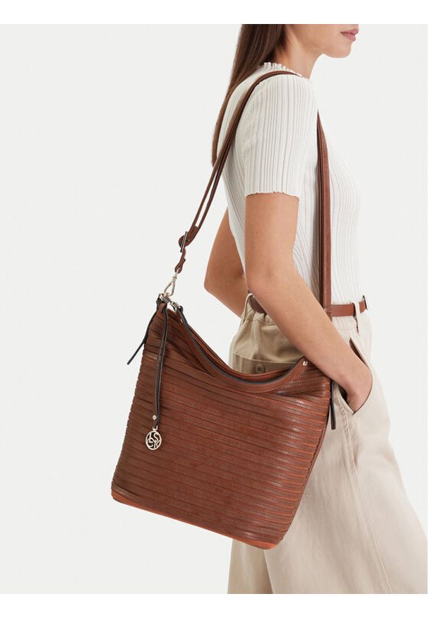 Lasocki Torebka CEO-LSK-K-021-06 Brązowy. Kolor: brązowy