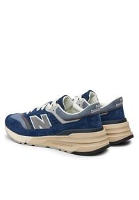 New Balance Sneakersy U997RHB Granatowy. Kolor: niebieski. Materiał: materiał