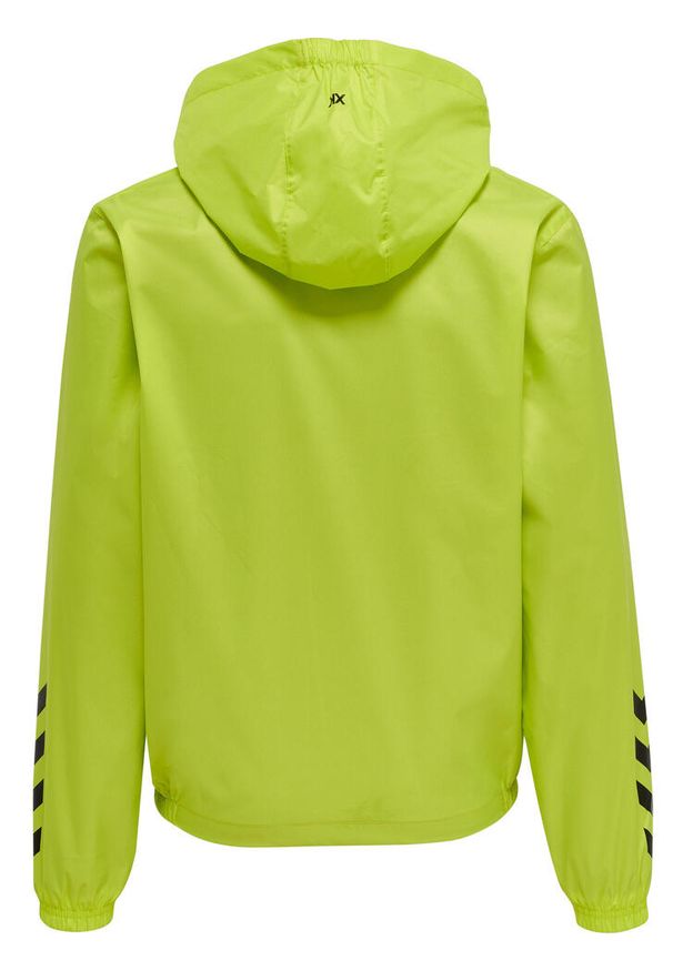 Kurtka do piłki nożnej dla dzieci Hummel Core XK Kids Spray Jacket. Kolor: żółty, wielokolorowy, zielony