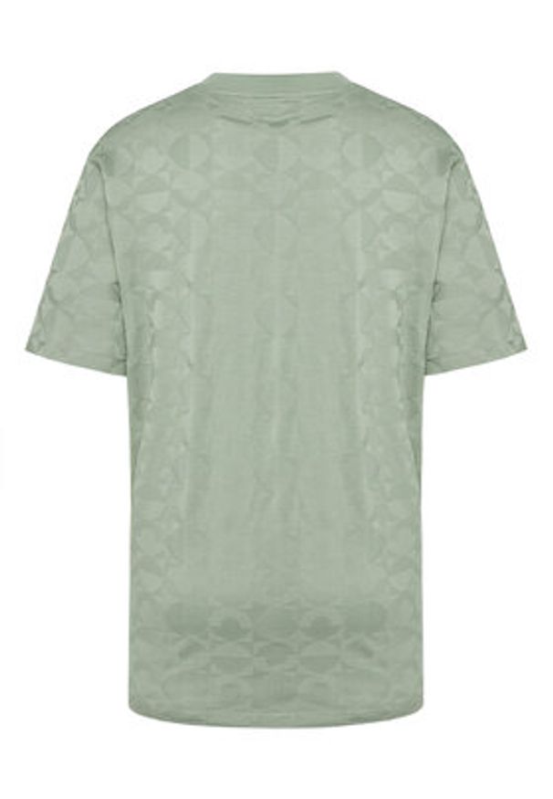 BOSS T-Shirt 50538184 Zielony Relaxed Fit. Kolor: zielony. Materiał: bawełna