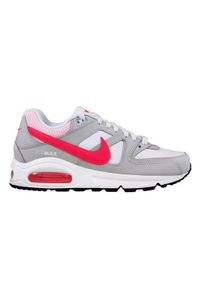 Buty do chodzenia damskie Nike Air Max Command. Zapięcie: sznurówki. Kolor: wielokolorowy, szary. Materiał: guma, materiał, syntetyk, tkanina. Szerokość cholewki: normalna. Model: Nike Air Max. Sport: turystyka piesza