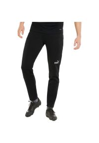 Spodnie Puma Teamfinal Casuals Pants, Mężczyźni. Kolor: czarny. Materiał: materiał, bawełna