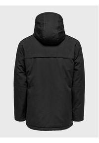 Only & Sons Parka Jayden 22022654 Czarny Regular Fit. Kolor: czarny. Materiał: syntetyk #4