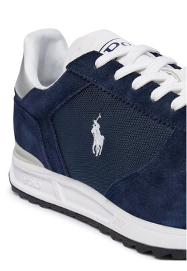 Polo Ralph Lauren Sneakersy Varick Pp 809974041003 Granatowy. Kolor: niebieski. Materiał: zamsz, skóra