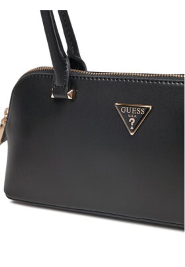 Guess Torebka HWVG94 93080 Czarny. Kolor: czarny. Materiał: skórzane