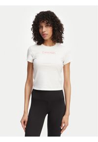 Calvin Klein T-Shirt LVGWS6K240 Biały Regular Fit. Kolor: biały. Materiał: bawełna #1