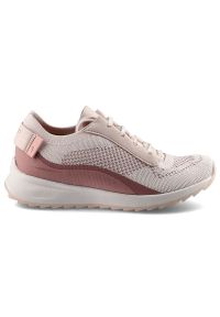 Różowe Sneakersy Tamaris Damskie Stylowe Obuwie. Okazja: na co dzień, na spacer. Kolor: różowy. Materiał: materiał. Szerokość cholewki: normalna. Wzór: aplikacja, napisy. Sport: turystyka piesza #3