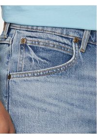 Lee Szorty jeansowe 5 Pocket 112349329 Niebieski Regular Fit. Kolor: niebieski. Materiał: bawełna #5