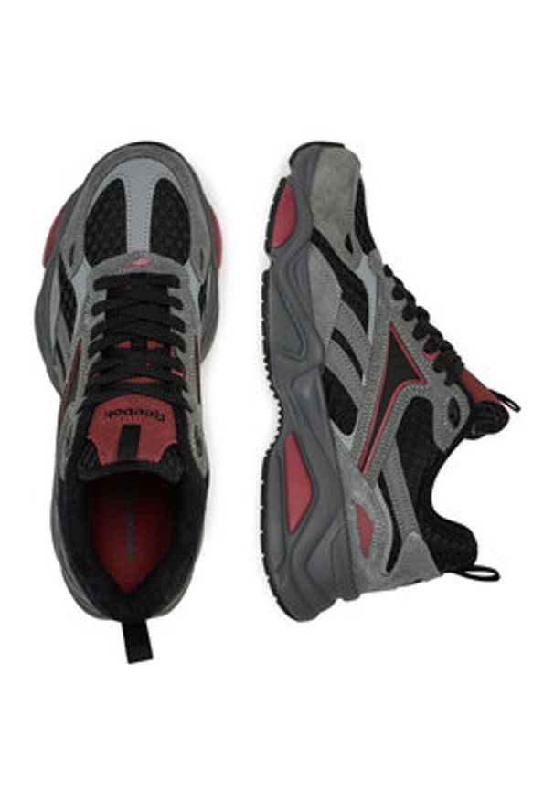 Reebok Sneakersy CHARGE AR30246MNRB Szary. Kolor: szary. Materiał: zamsz, skóra